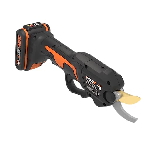 WORX Nitro WG330E   Troncarami a batteria 20 V, taglio senza sforzo grazie all'azionamento elettrico, motore senza spazzole, batteria da 2 Ah e caricatore : Giardino e giardinaggio