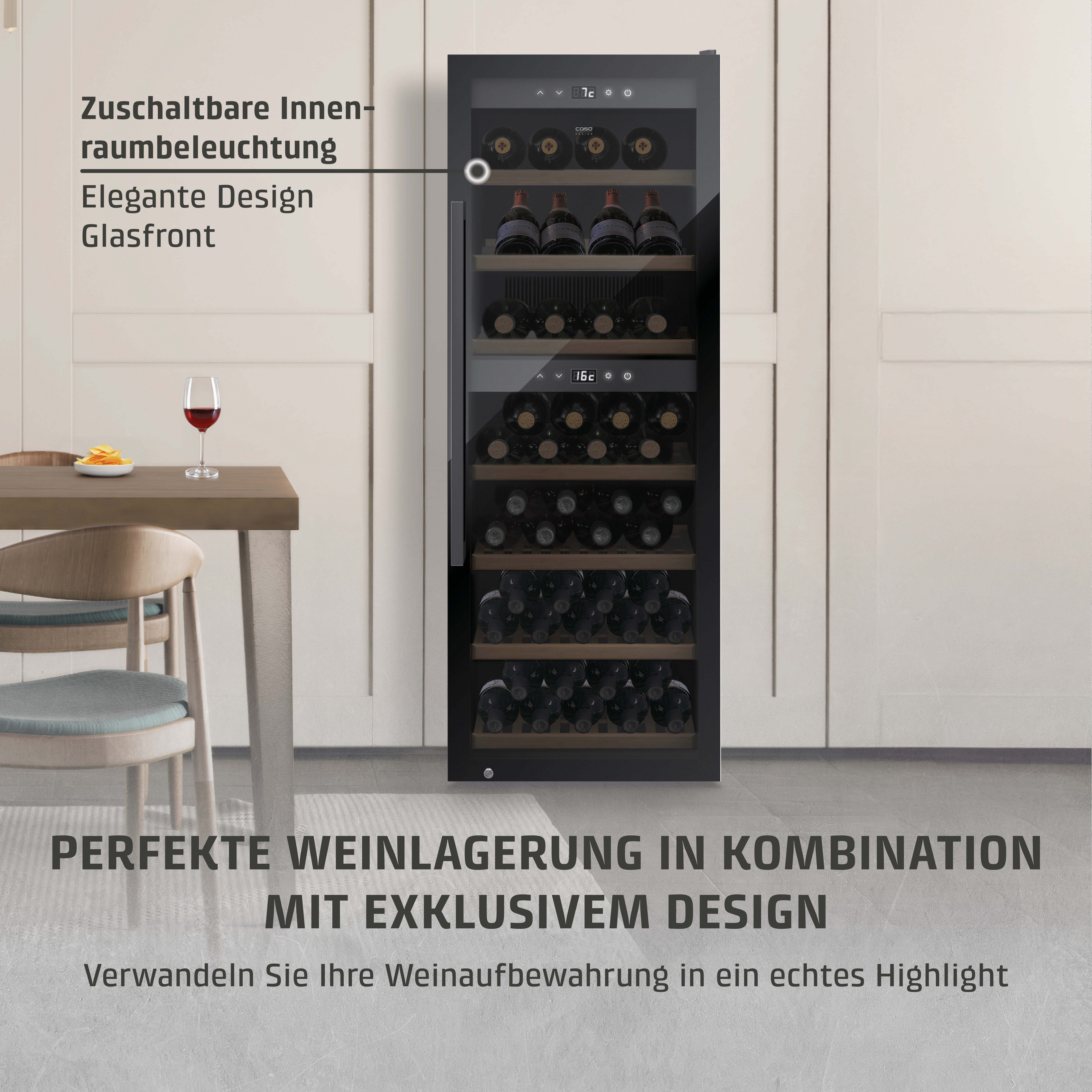 Weinkühlschrank 729 WineExclusive 126 Smart