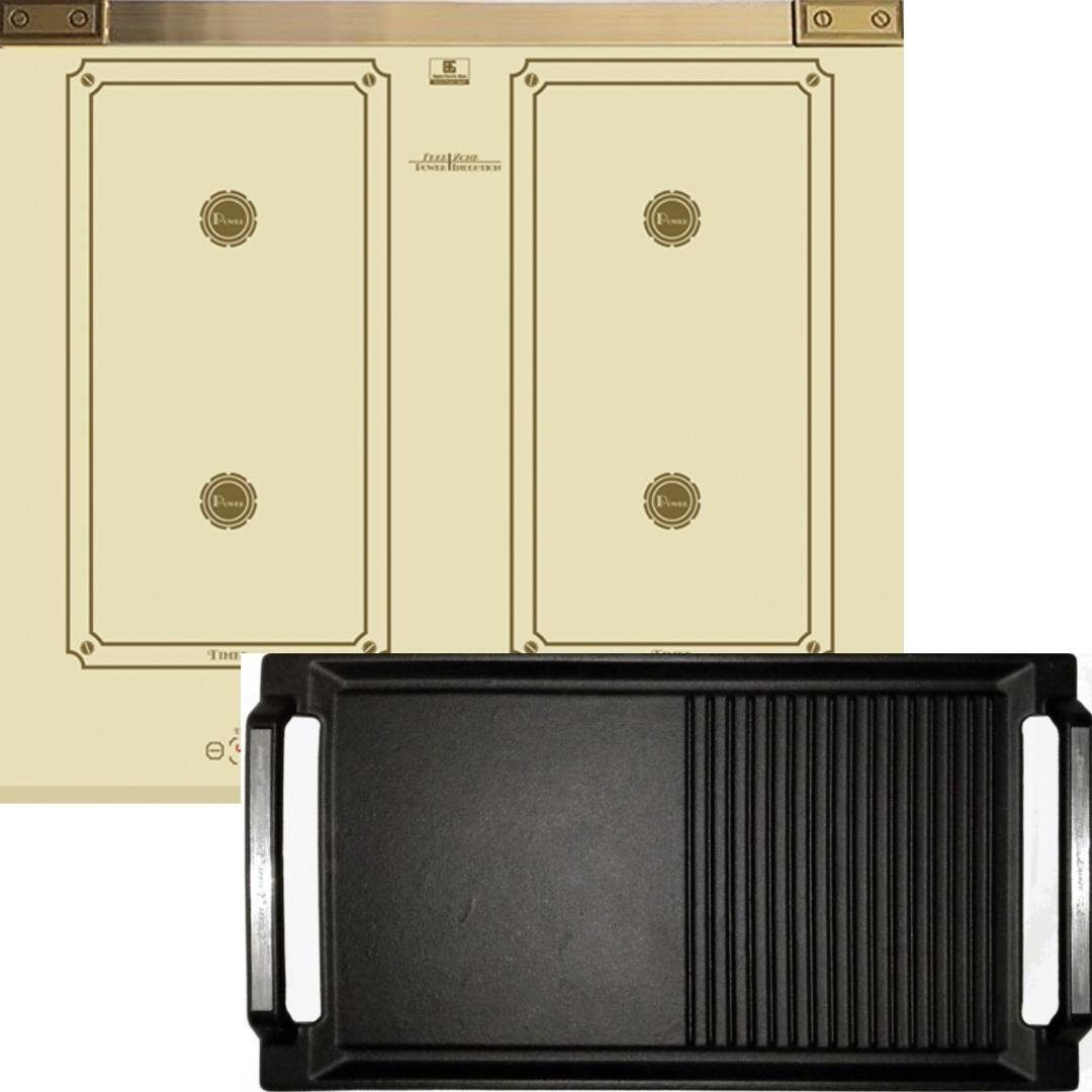 Induktions-Kochfeld 60 cm,Art Deco, Kochfeld, FREE ZONE mit 2 FLEX Induktions-Zonen KCT 6745 FI Elf AD