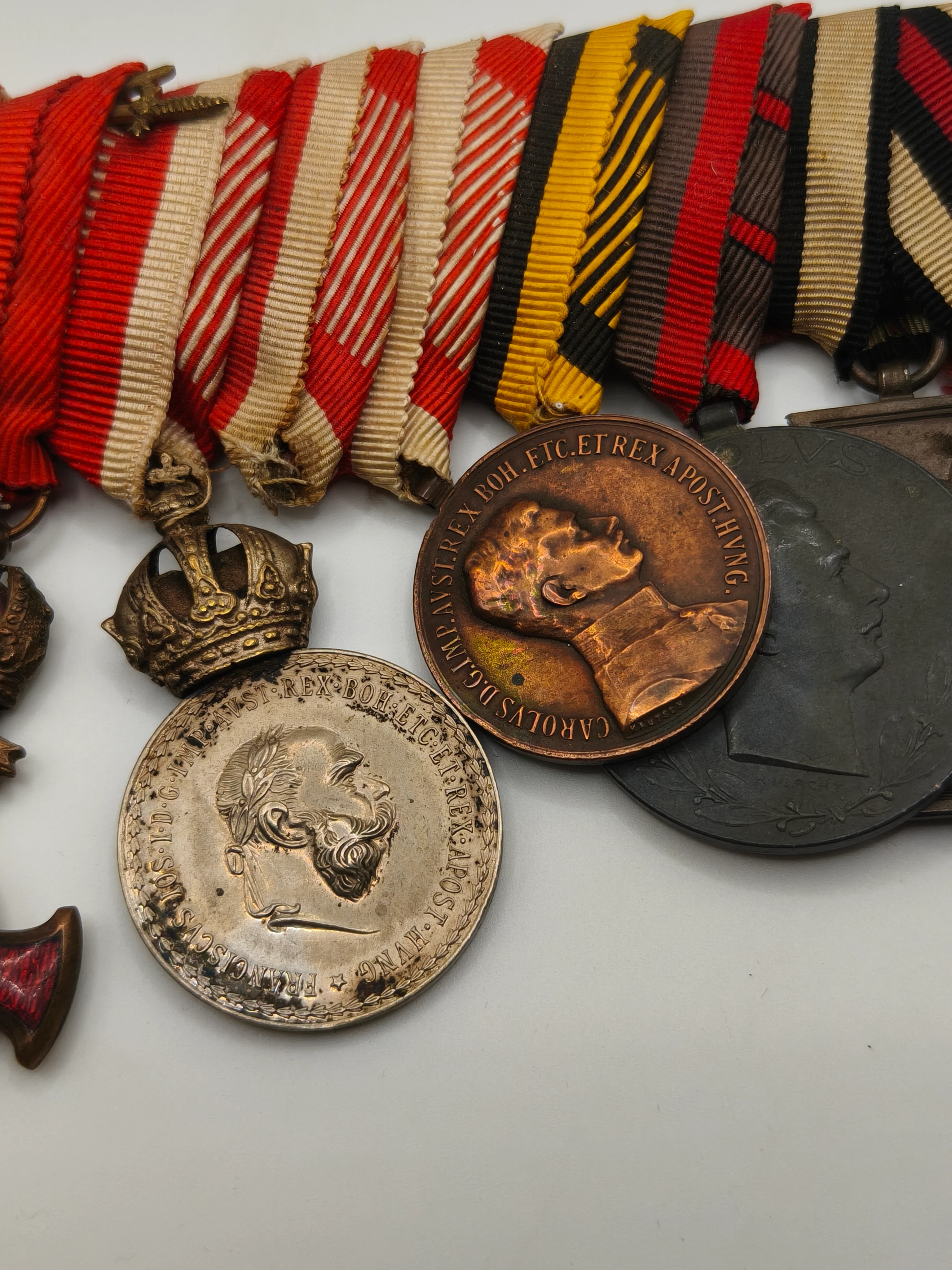 Austrian medal bar. Pre IWW Francisco Jos��