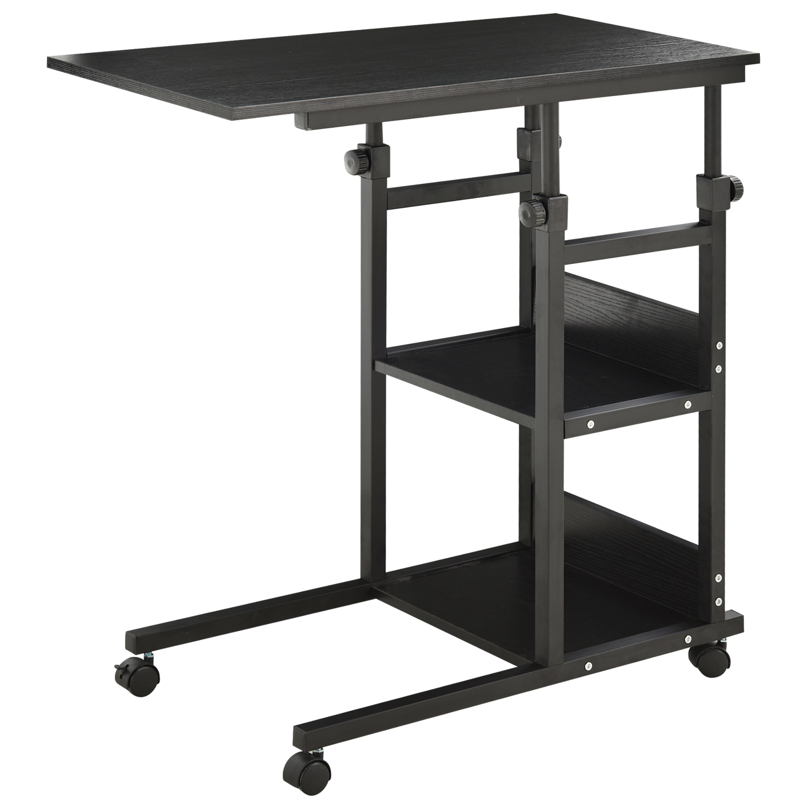 HOMCOM Beistelltisch 80 cm x 40 cm x 82 cm