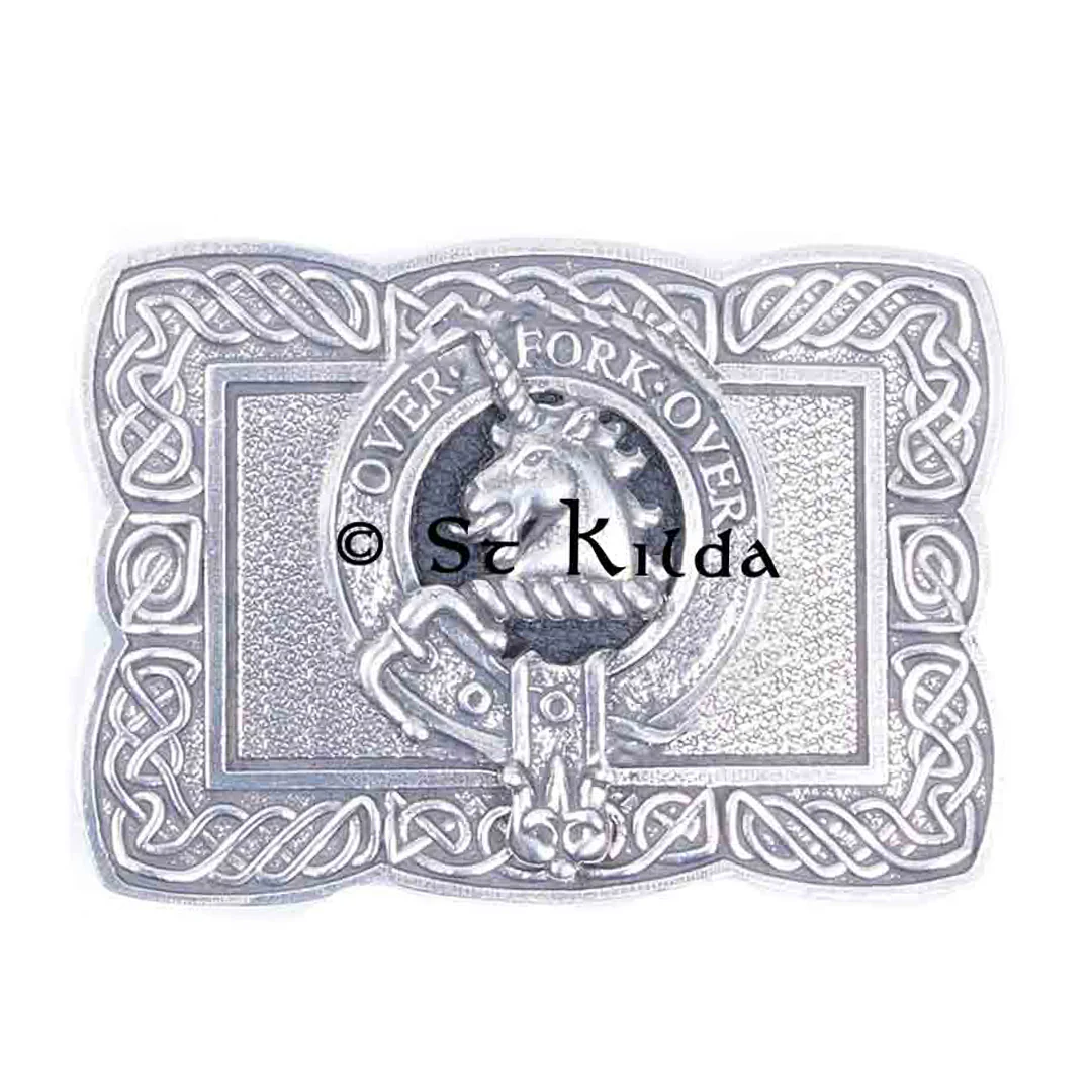 Clan Crest Belt Buckle - Cunningham