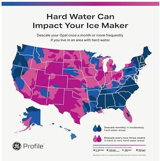 [$106.39 Today Only] GE Ice Maker - 38 lbs/day + Free Ice Bucket & Scoop
