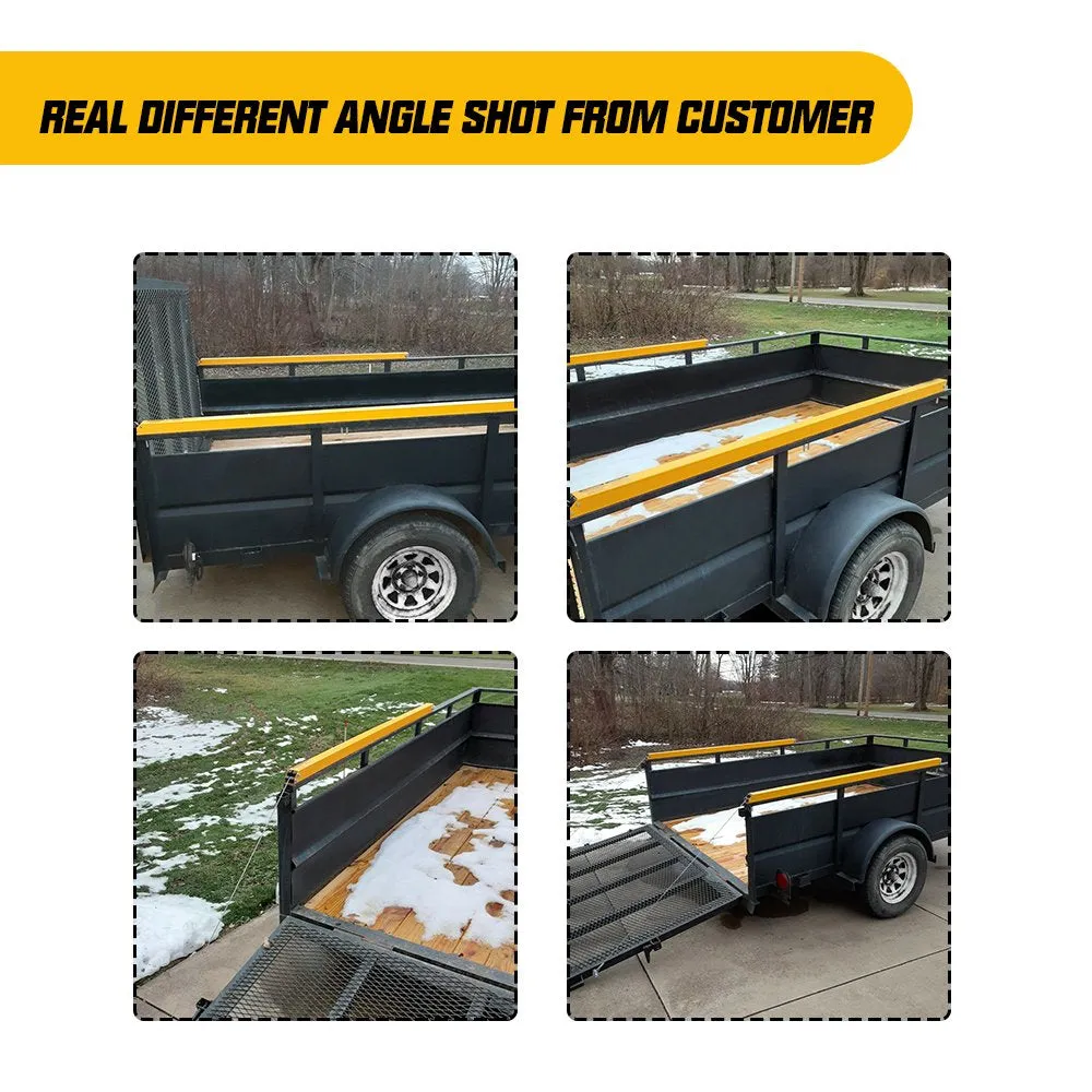 ECOTRIC 2 Sided Trailer Hitch Lift Tailgate Gate Ramp Lift Assist System 400 LBS