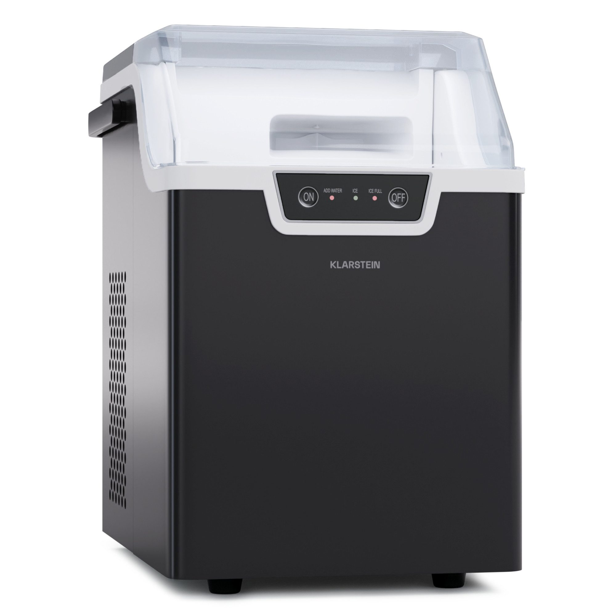Eiswürfelmaschine Wallberg nugget ice maker 12 kg black
