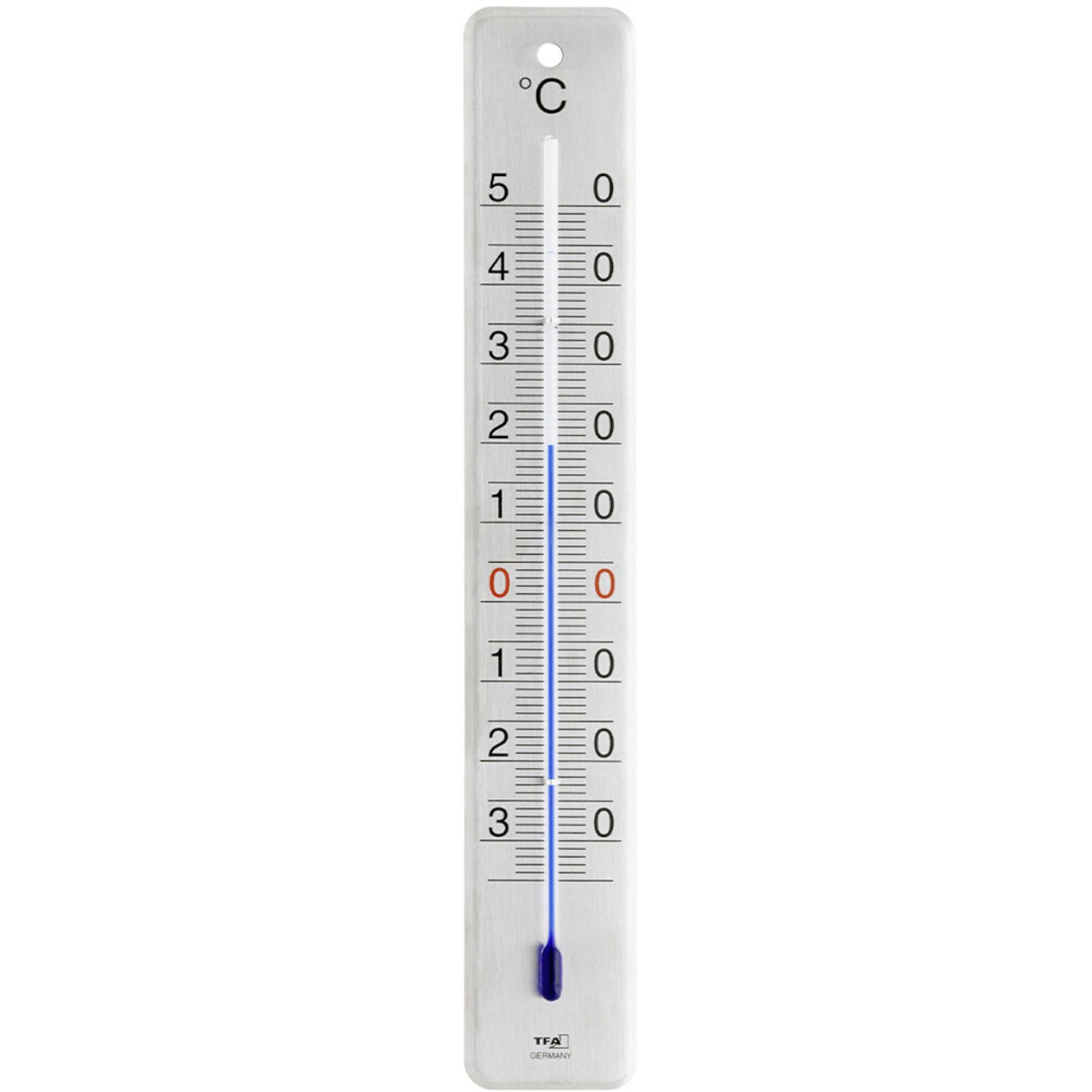 Gartenthermometer Thermometer Innen & Außen Edelstahl gebürstet Made in Germany