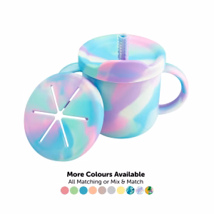 Baby 4 Way Training Cup with Snack Pot Lid