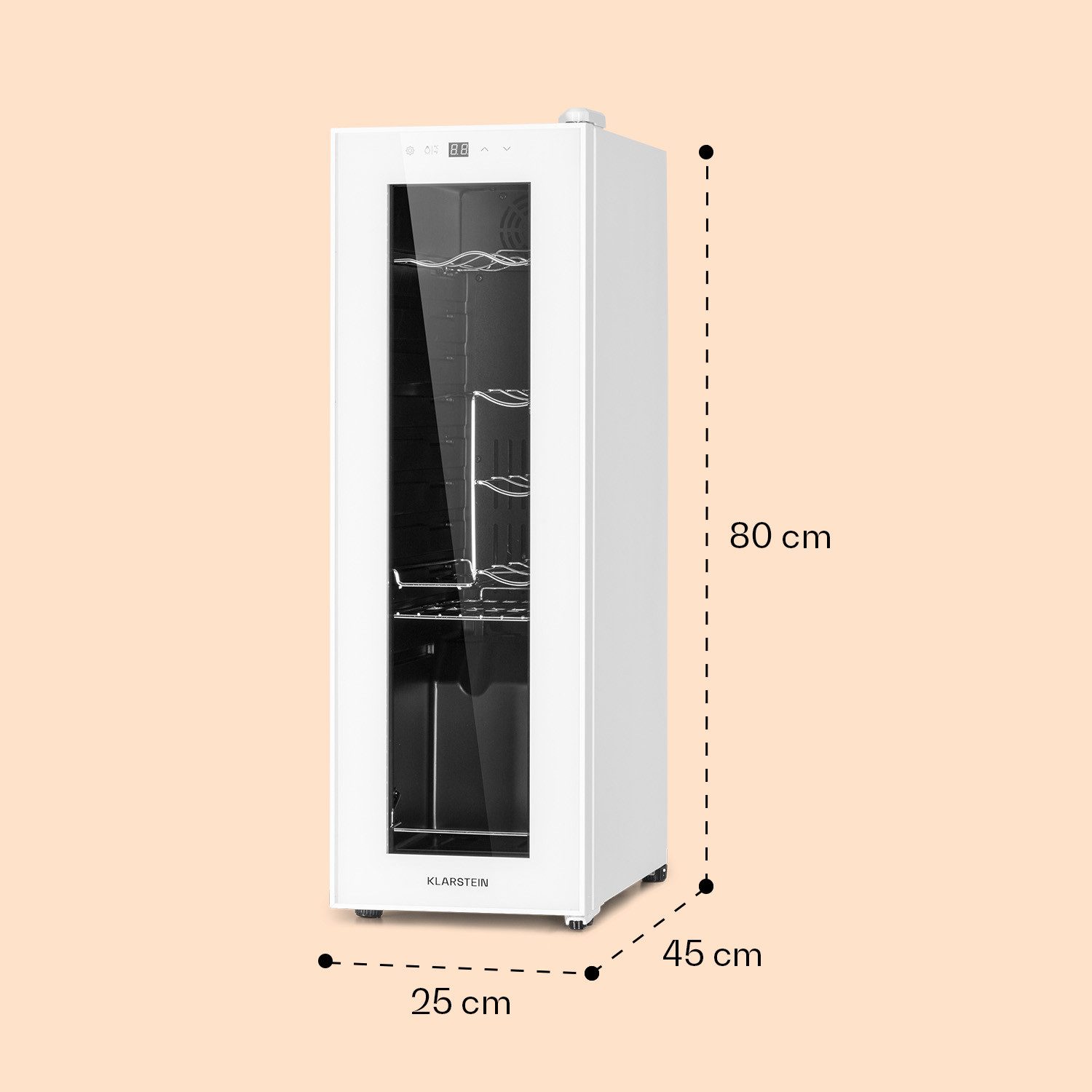 Weinkühlschrank Shiraz 12 Slim Uno