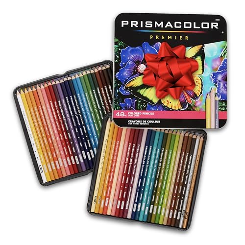 Sanford Prismacolor Premier Colored Pencil Set, 48/Tin (Japan Import) : Cancelleria e prodotti per ufficio