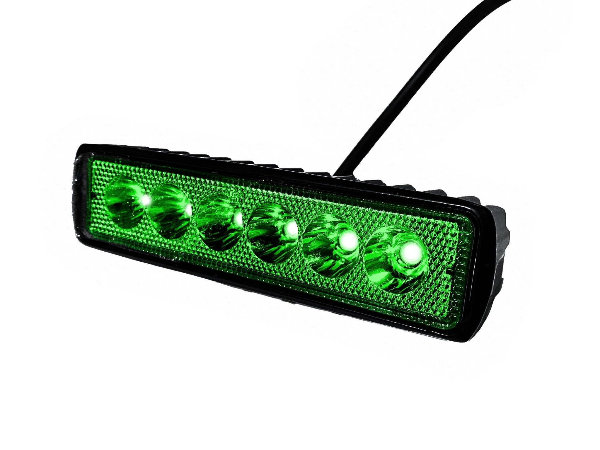 Green Blob Hog Feeder, Boat, Flounder and Flood Light Bar 12V LED Bar Light with 15ft Cord
