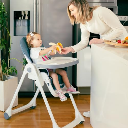 Seggiolone in alluminio per bambini, grigio : Prima infanzia