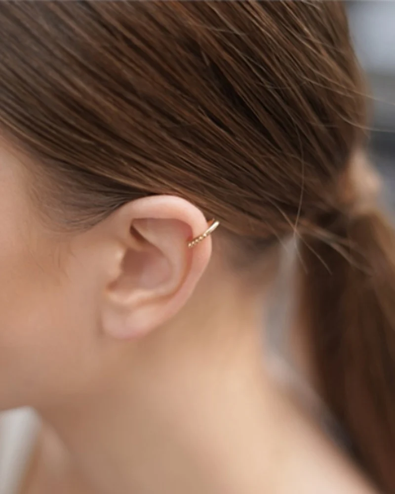 Newbridge Silverware Single Plain Ear Cuff
