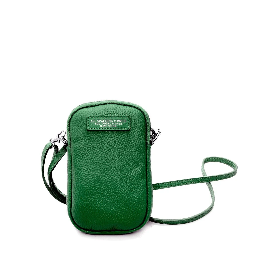 Tracollina Spalding & Bros Mary Tourist pelle verde 309234U358