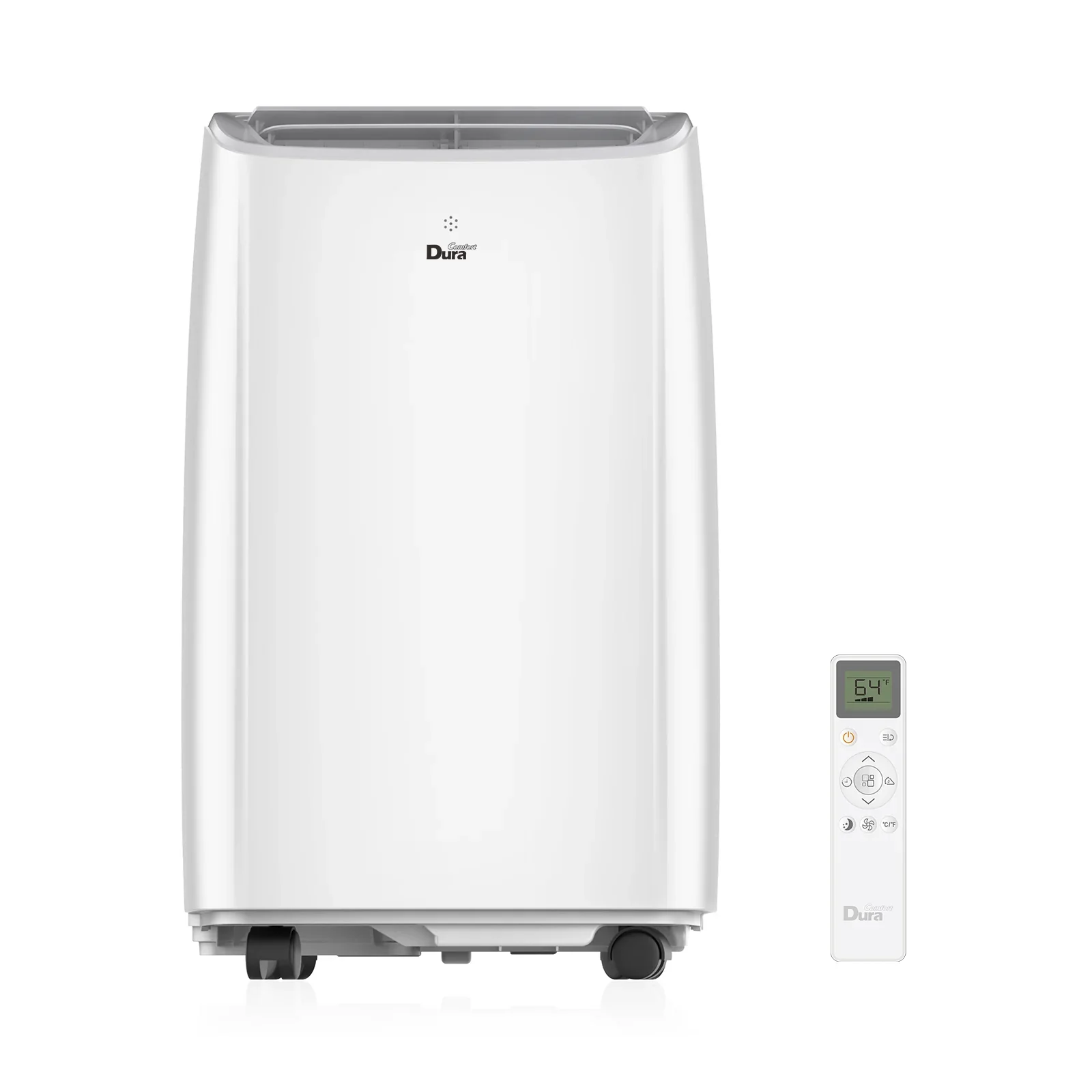 2025 Aire acondicionado portátil DuraComfort 3 en 1 – 8,000 BTU (ASHRAE) / 5,300 BTU (SACC) – Silencioso – Para habitaciones de hasta 200 pies²