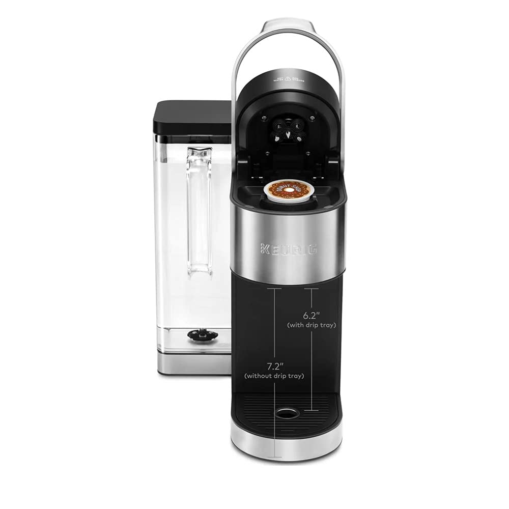 Keurig K Supreme Plus C Single Serve Coffee Maker with Multi stream Technology Incudes 15 K Cup Pods, Water Filter   Handle, My K Cupu00ae Universal Reusable Coffee Filter