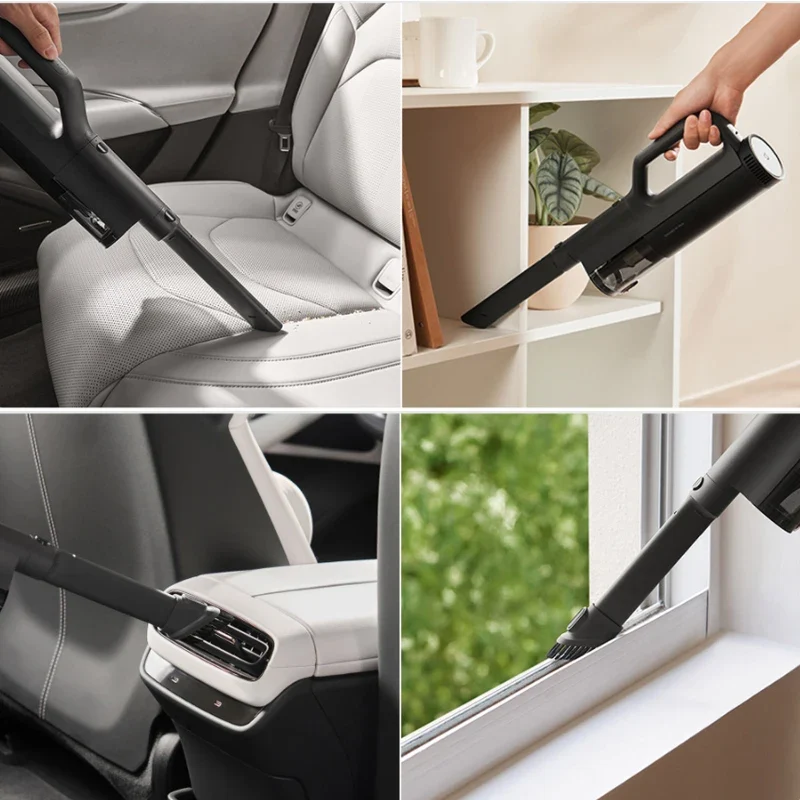 Wireless Car Vacuum Cleaner �C 21kPa Suction Power, Cordless Design for Car, Home & Pet Hair Cleanup