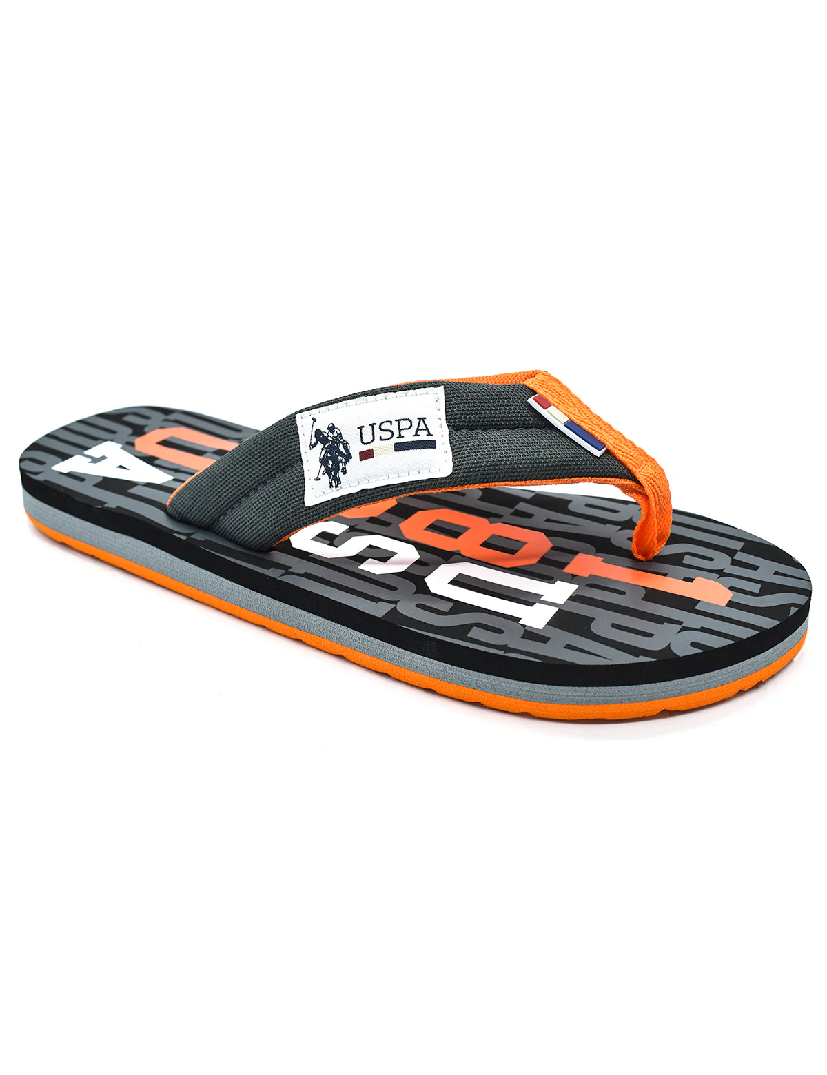 Sandalia Playa Jason para Caballero Color Negro/Naranja US-SS20-118