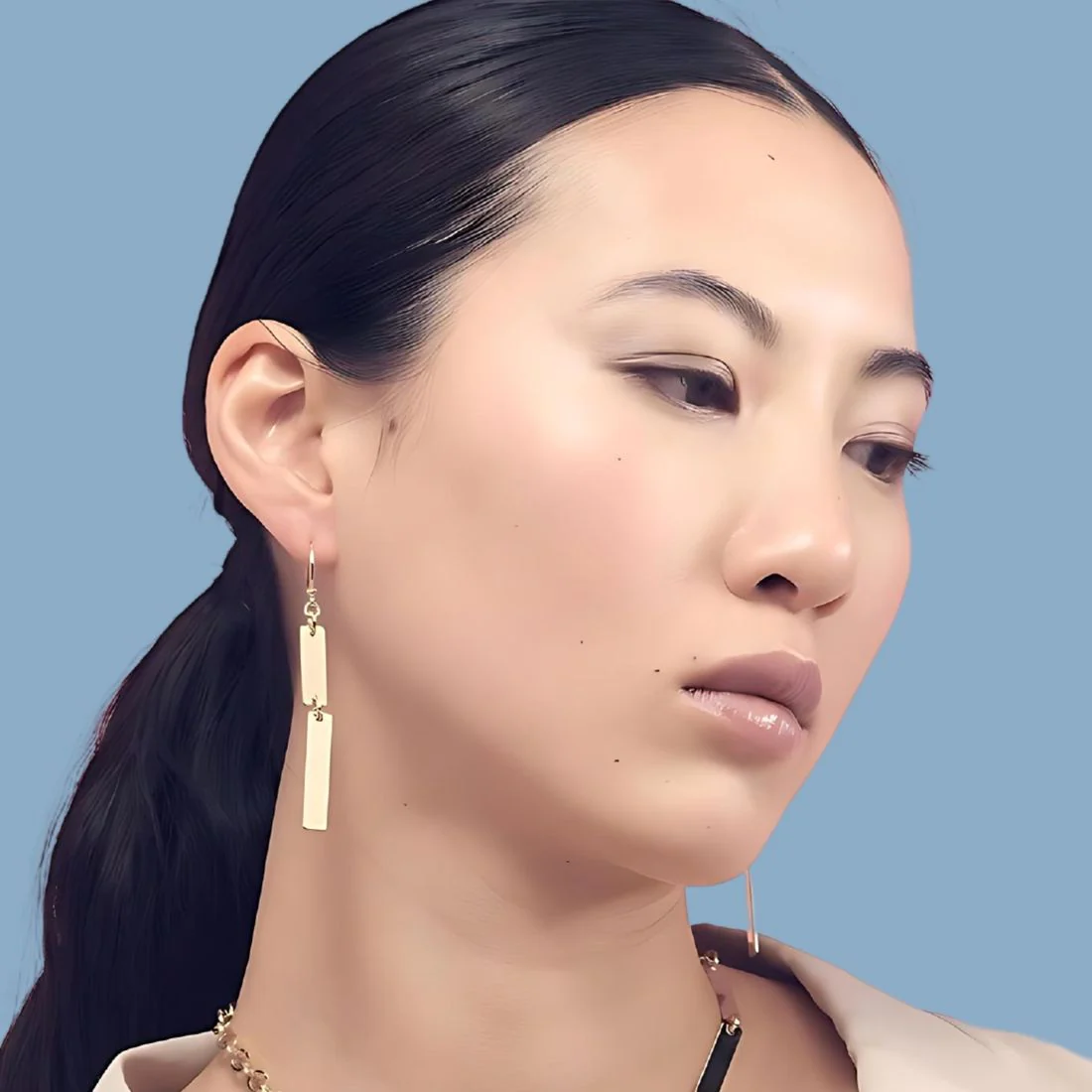 Orecchini Unoaerre argento dorato Lux 2477