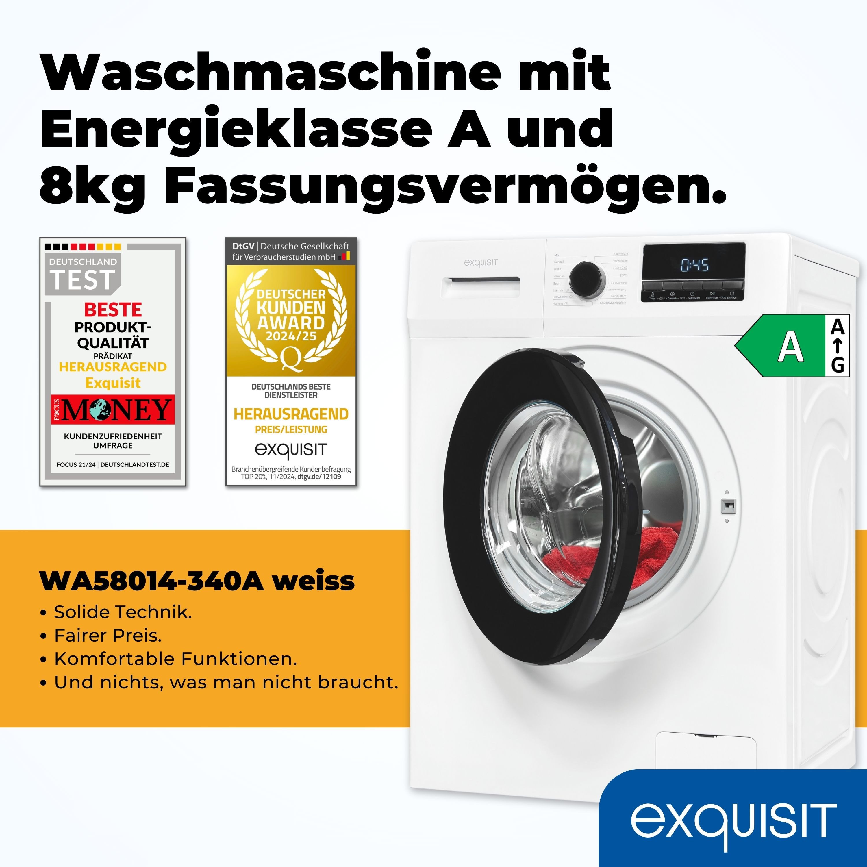 Waschmaschine WA58014-340A