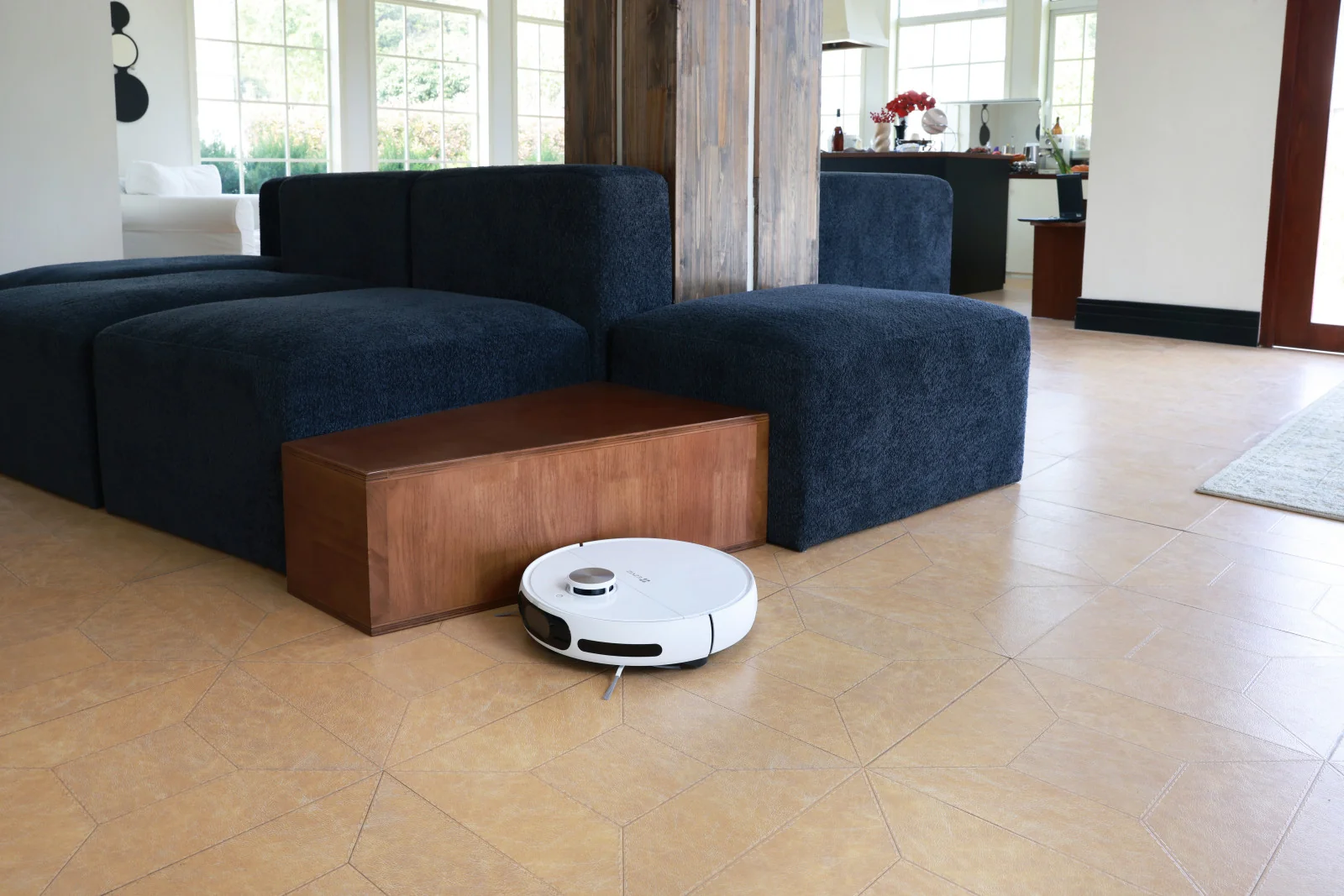 Ezviz RS20 PRO Robot Aspirapolvere Lavapavimenti Wi-Fi 7200Pa Bianco