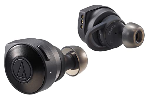 Audio Technica ATH CKS5TW Cuffie wireless Nero