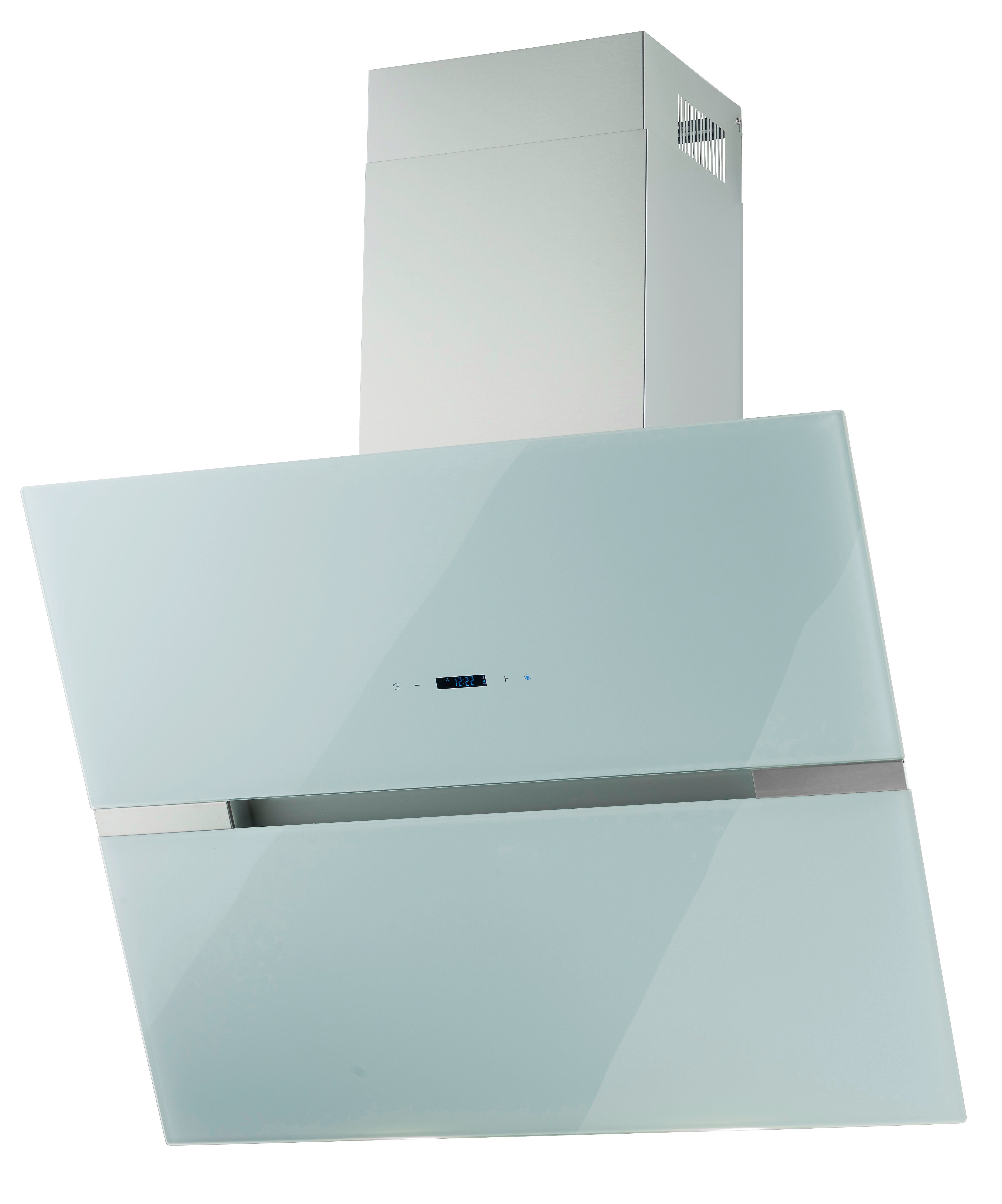 Kopffreihaube 9080WZ N Dunstabzugshaube weiß Touch Control 90 cm