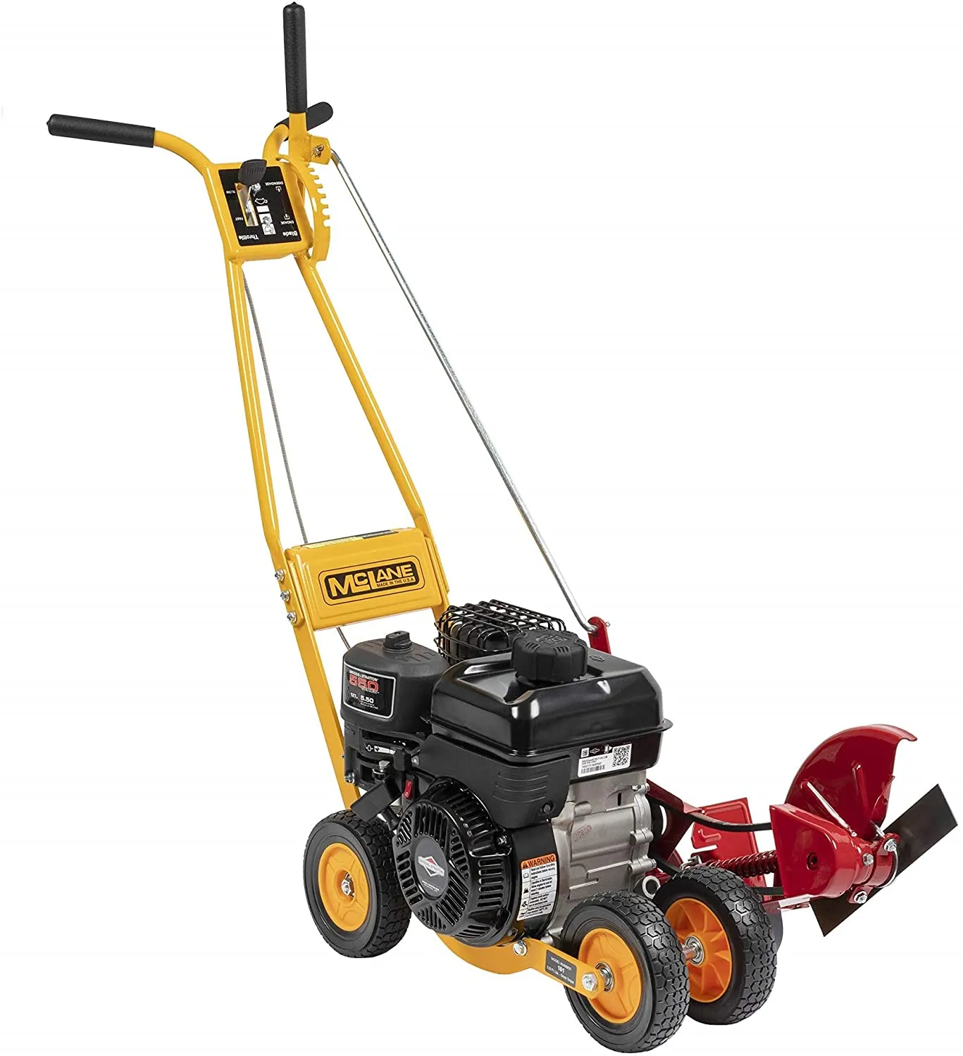 Tagliabordi a benzina 101-5.5GT-7 con motore B&S da 3,5 CV / 5,50 lb-ft di coppia lorda, ruote da 7 pollici.