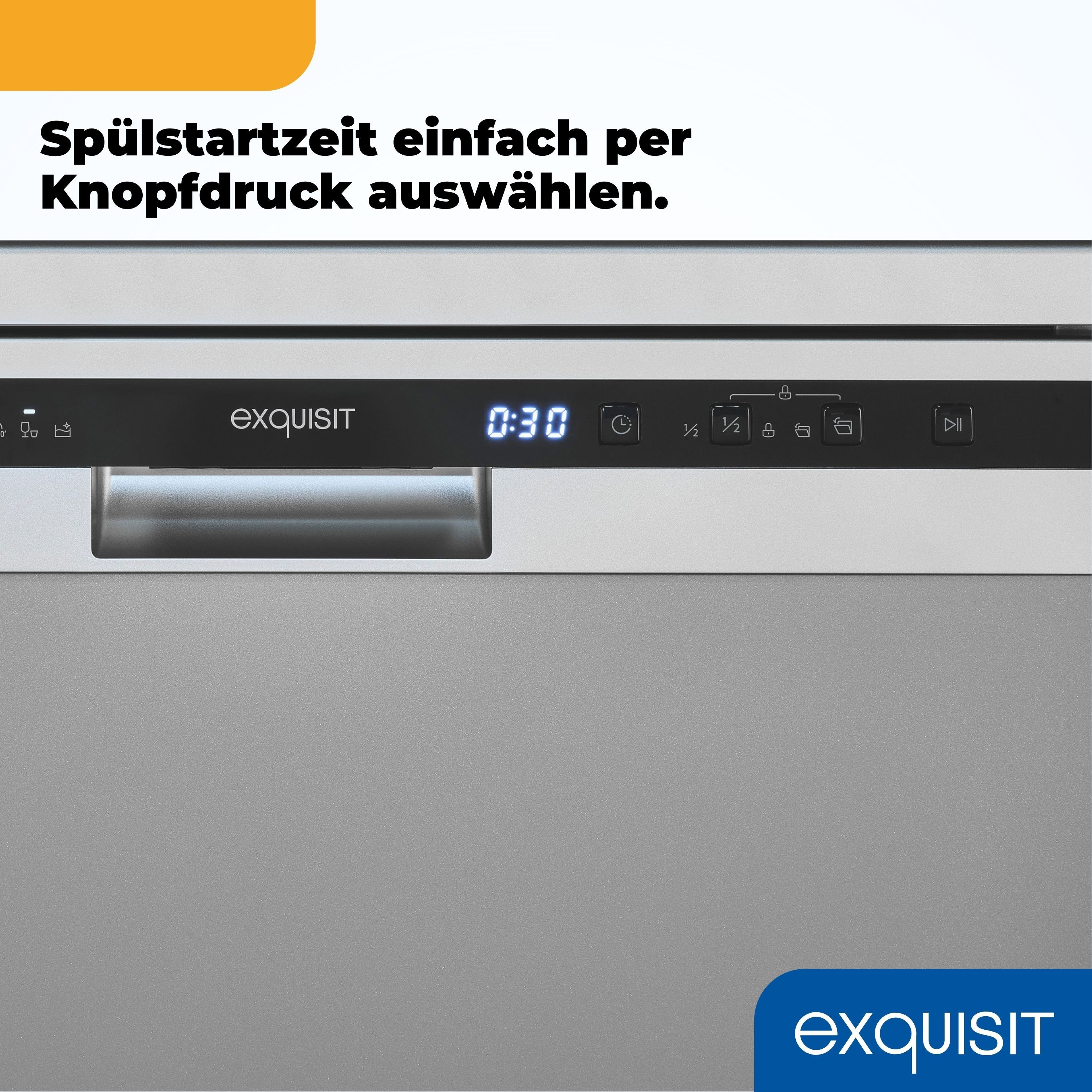 Standgeschirrspüler 6314 GSP6314-030C silber