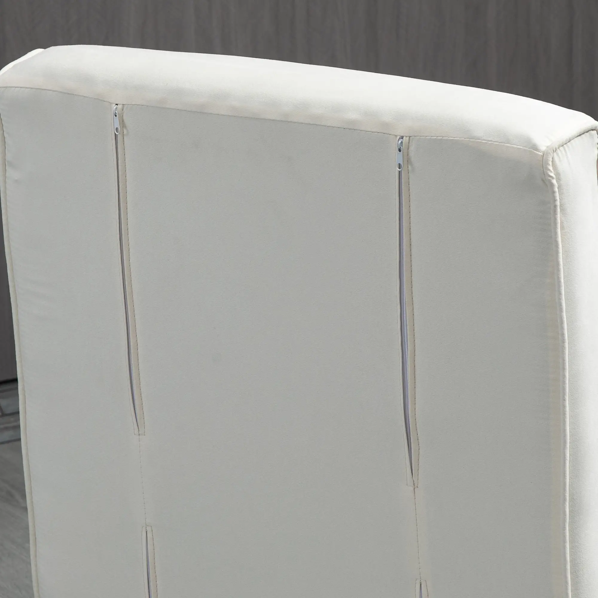 HOMCOM Schlafsessel Schlafsofa 5-fach verstellbar cremeweiß