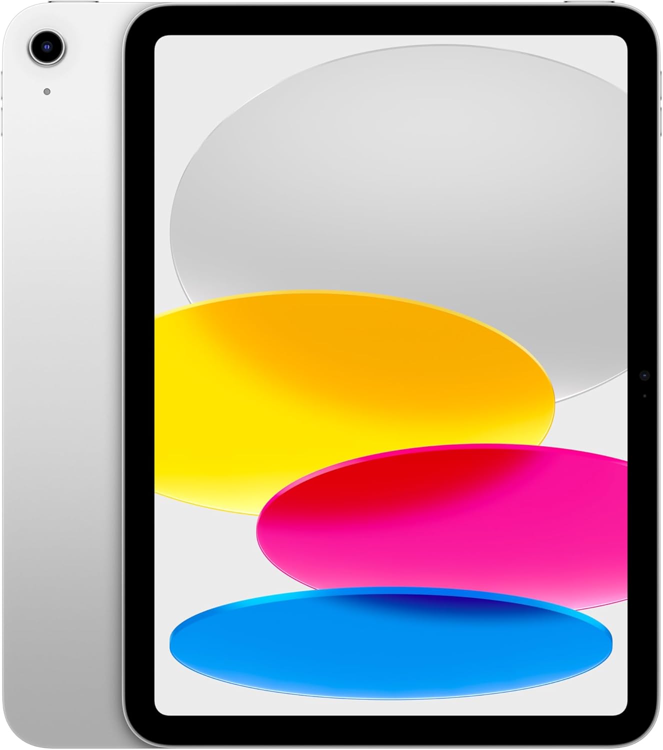 iPad con chip A16: display Liquid Retina da 11'', 128 GB, Wi Fi 6, fotocamera frontale e posteriore da 12MP, Touch ID, autonomia di un giorno intero di batteria — Argento