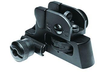 Green Blob Outdoors AR15 Match Grade Detachable Rear Sight with Full Range Windage and Elevation Adjustment