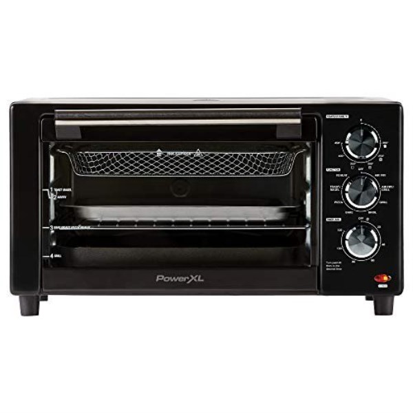 PowerXL Air Fryer Grill 8 in 1 Roast, Bake, Rotisserie, Electric Indoor Grill (Deluxe 8 Piece Accessory Pack)