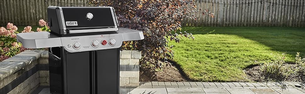 Genesis E-325 Gas Grill in Black