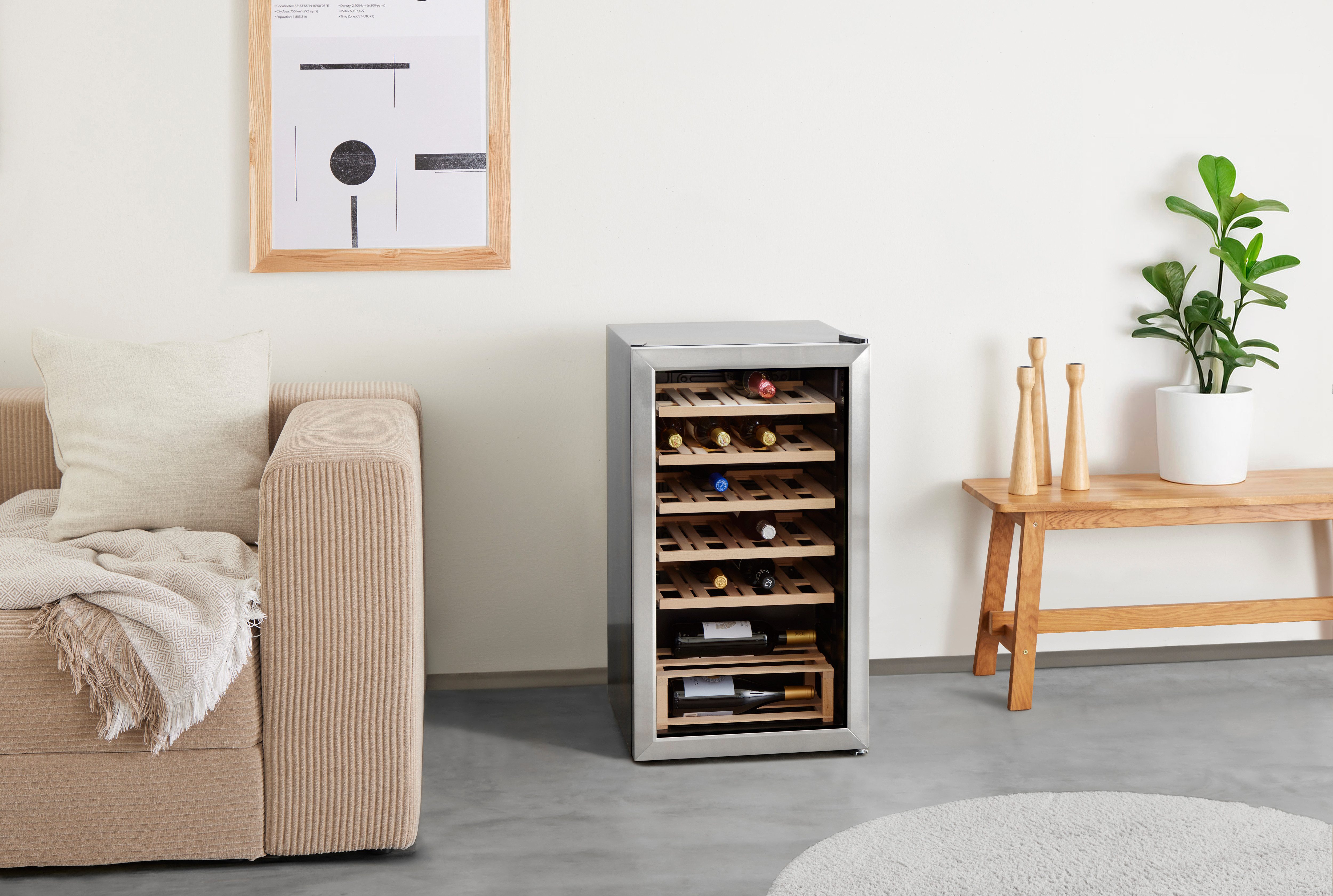 Weinkühlschrank HWC24FCBH-2