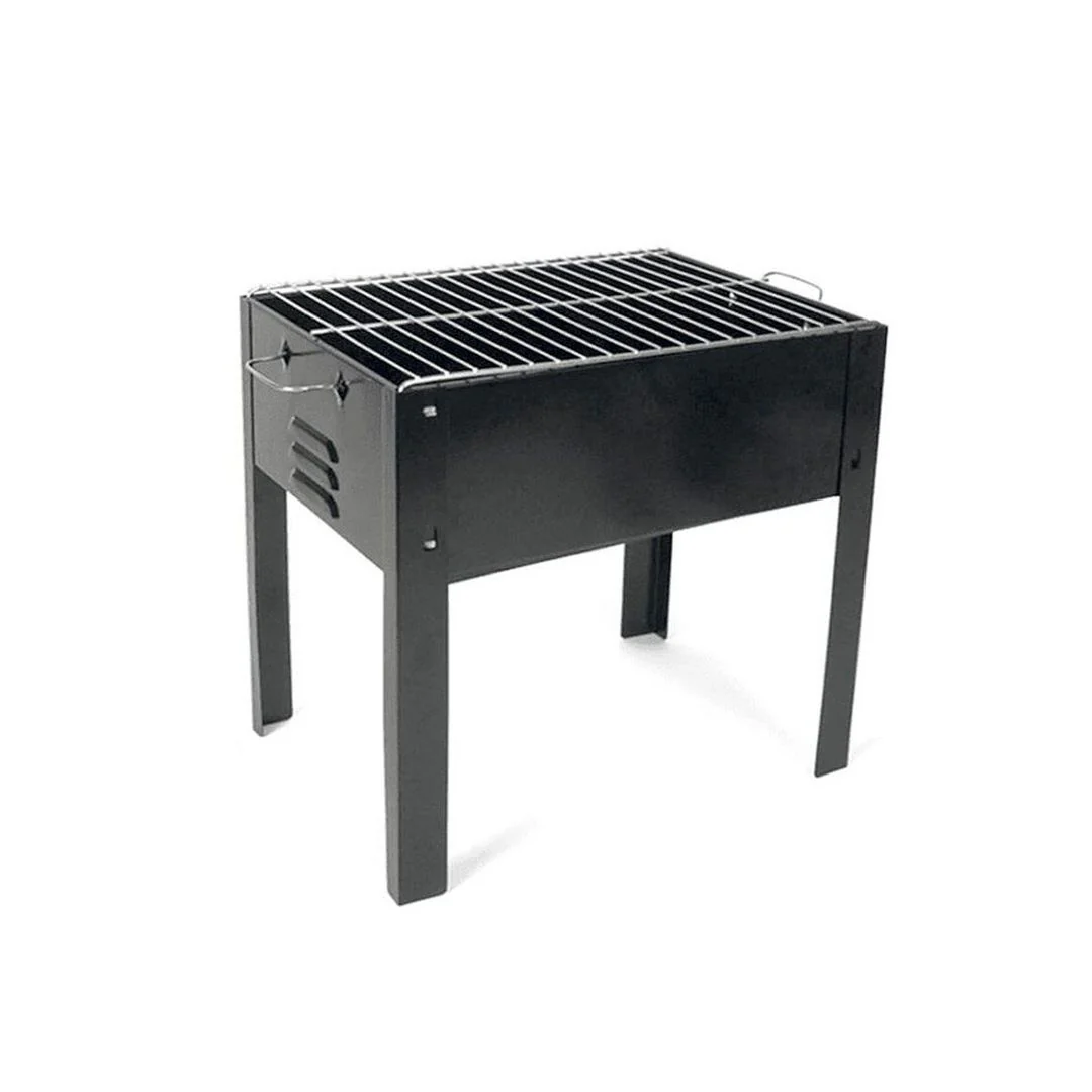 Barbacoa Con Parrilla Negro 35x24x35 Cm
