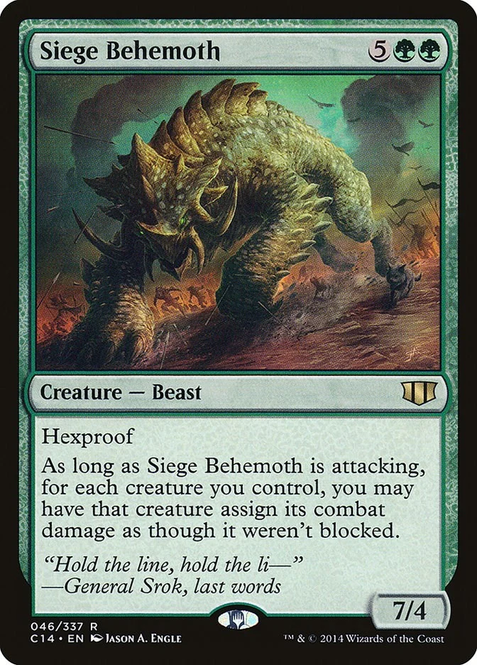 Siege Behemoth (46) (Commander 2014)