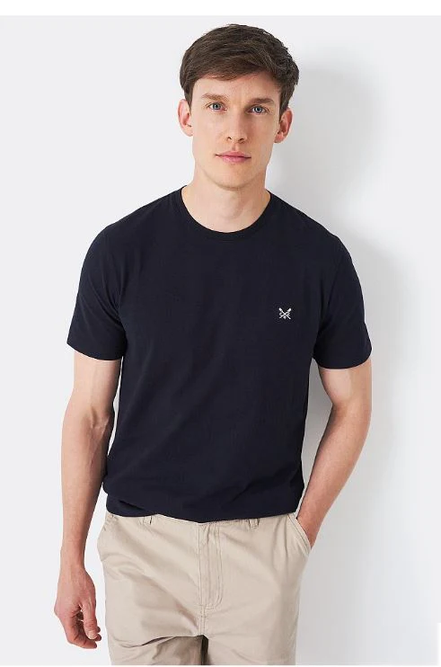 Crew Clothing | Classic Crew T-Shirt- Navy