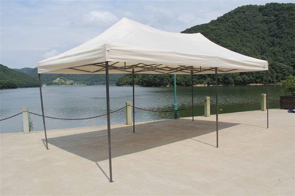 All Seasons Gazebos: Pop Up Gazebo 3 x 6 m Fully Waterproof – Beige