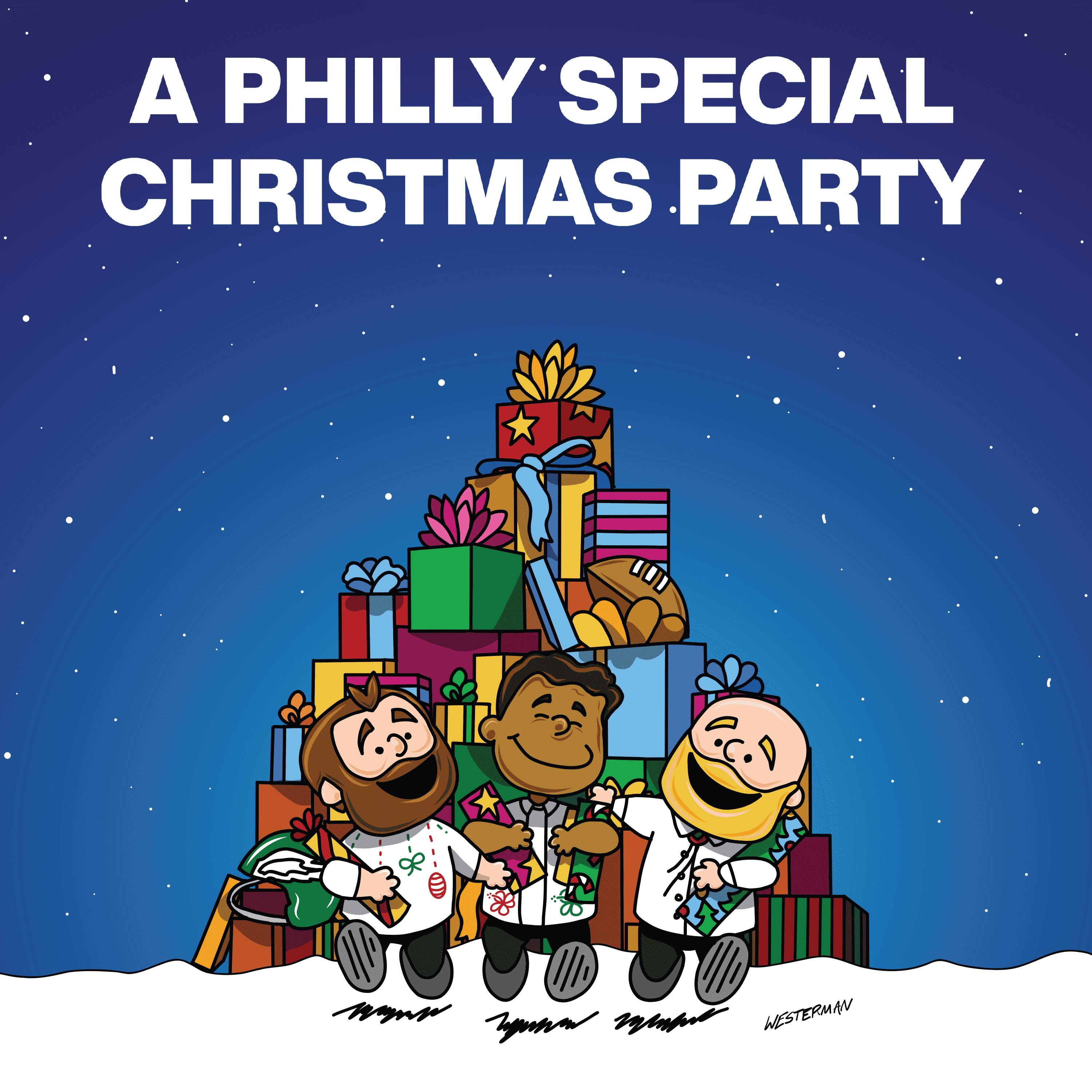 Philly Special Christmas Snow White Vinyl LP by Connor Barwin &ndash; Featuring Stevie Nicks & Boyz II Men