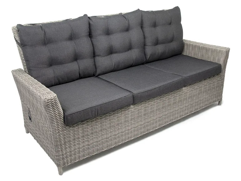 Alu-Luxus Dining-Set Asti, 6-teilig