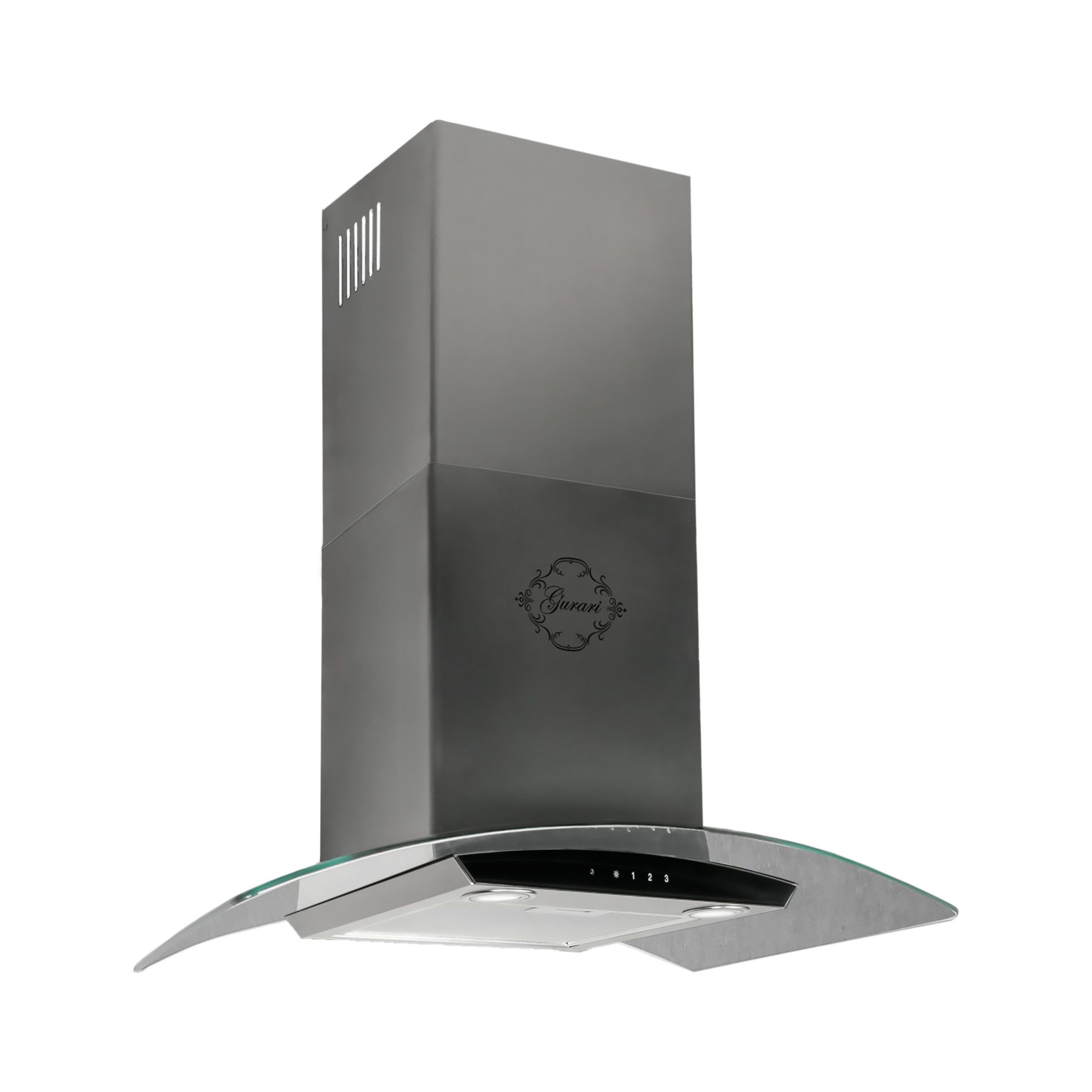 Wandhaube Dunstabzugshaube 60 cm GCH T 465 IS 60 BL PRIME N Schwarz Abzugshaube