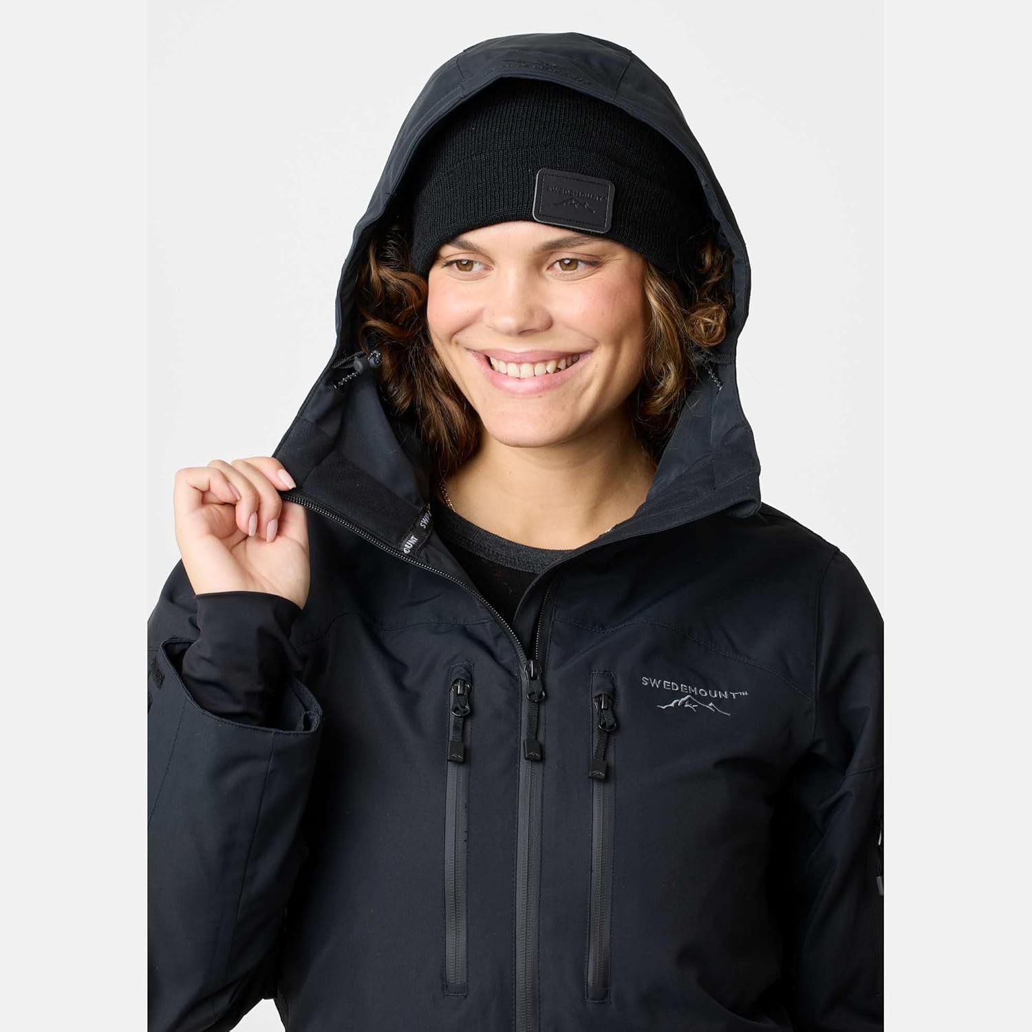 Swedemount Freeride Skianzug Winter Overall – wasserdichter, atmungsaktiver Einteiler für alpines Skifahren und Snowboarden für Damen