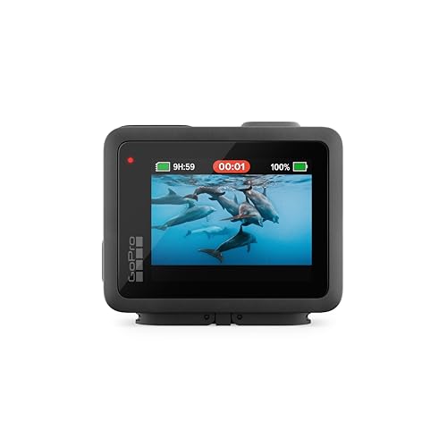 GoPro HERO   Action camera compatta e impermeabile con video 4K Ultra HD, foto da 12 MP, touch screen : Elettronica