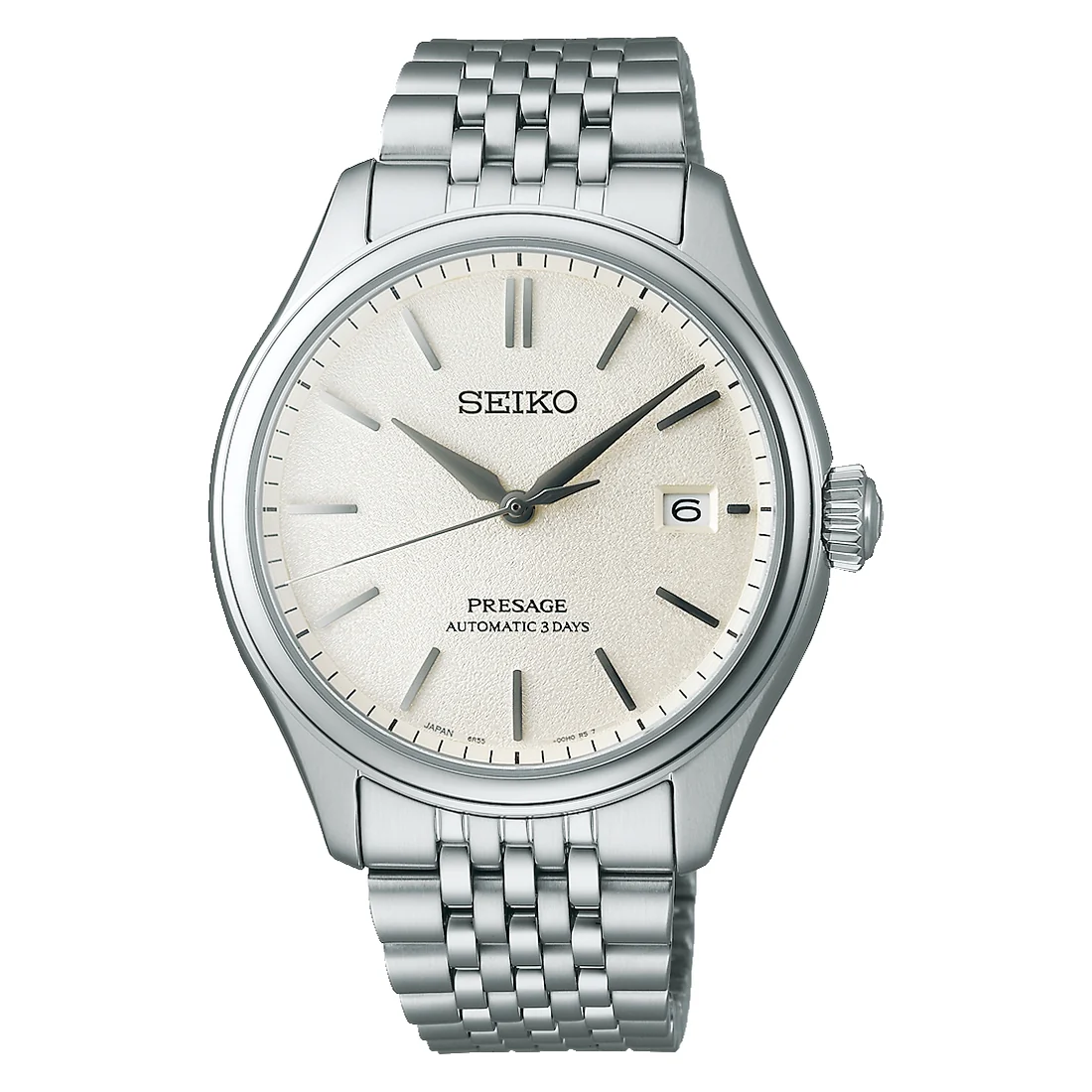 Orologio uomo Seiko Presage SPB463J1 Classic quadrante bianco