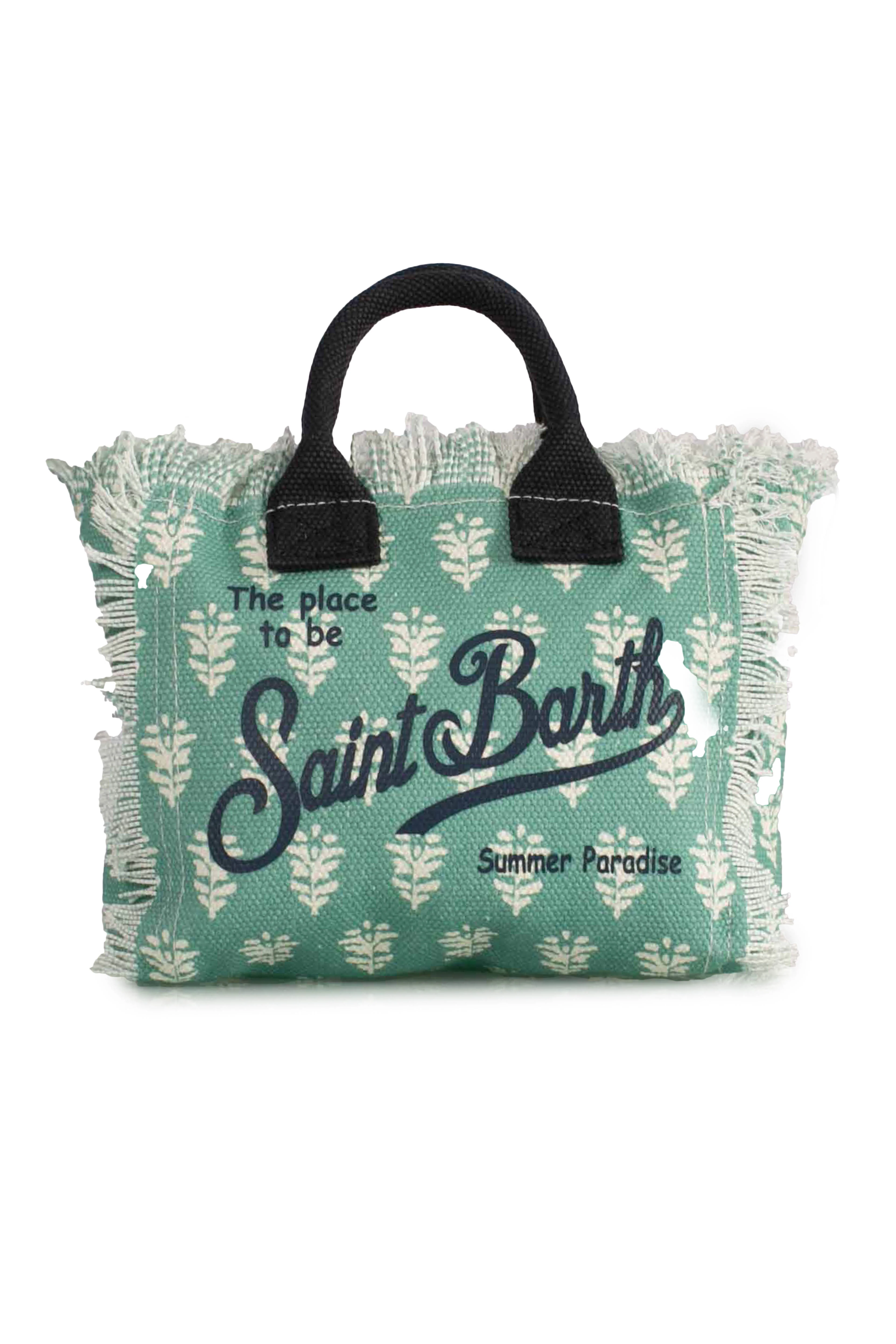 Borsa Mini Vanity in tela di cotone radical buti