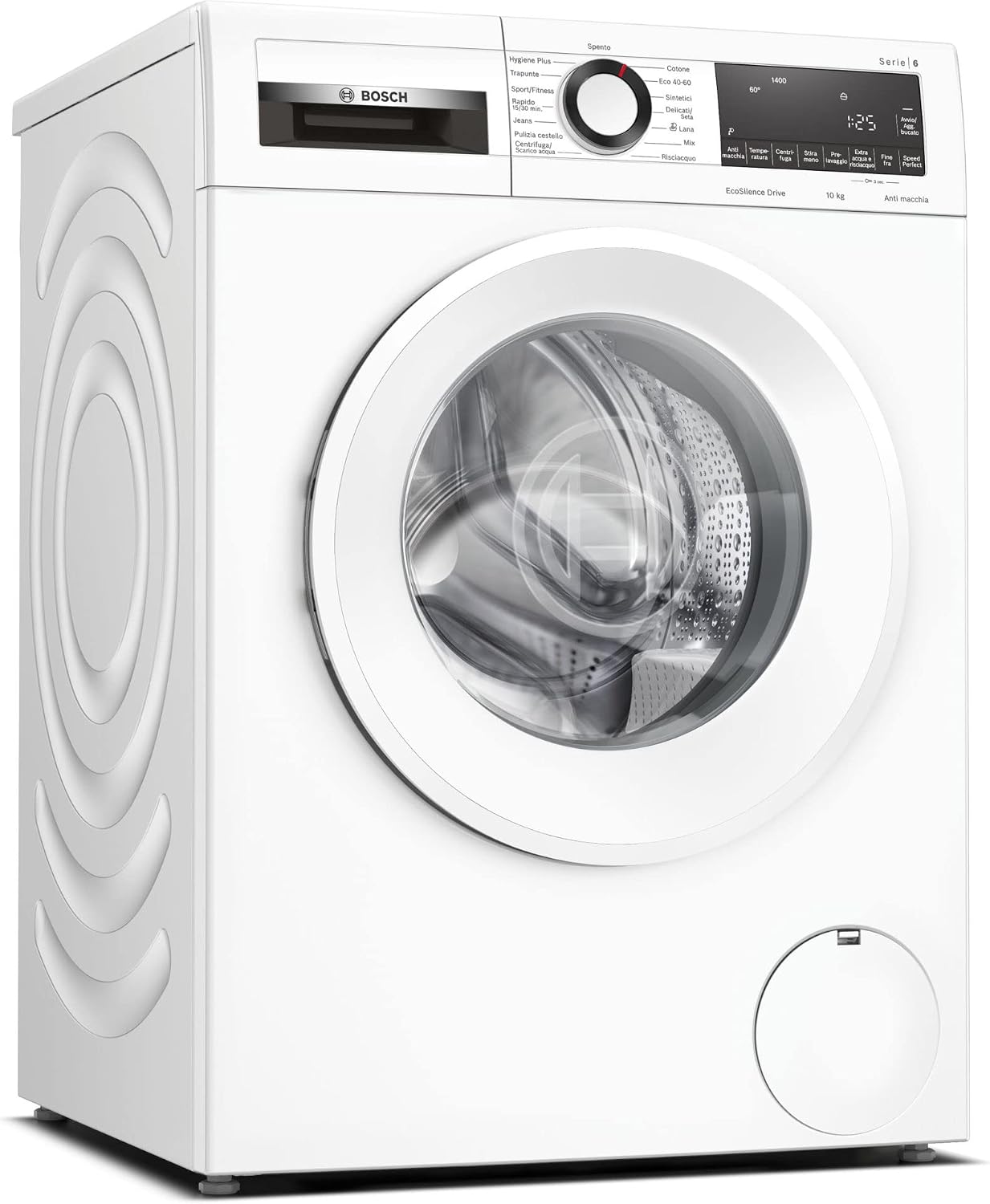 Bosch Serie 6 WGG25402IT Lavatrice Caricamento Frontale 10 kg 1400 Giri/min A Bianco