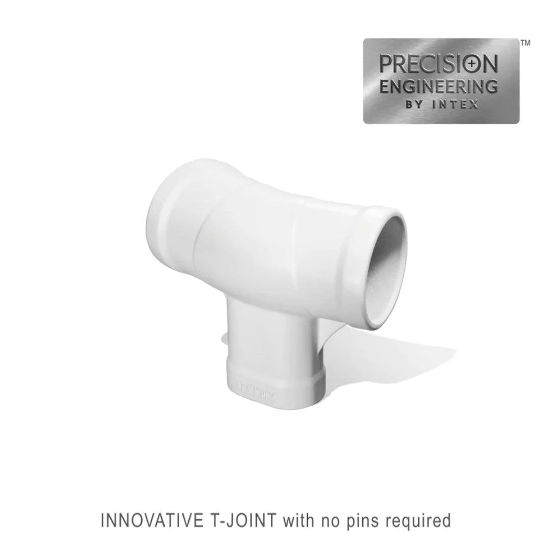 2025 Intex Prism Frame™ Set di piscina ovale da montare, 16,6 x 9 piedi x 48 pollici