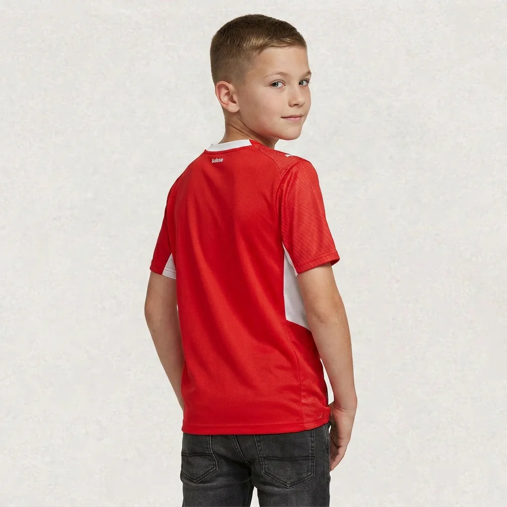 Switzerland 2026 Home Jersey Kids