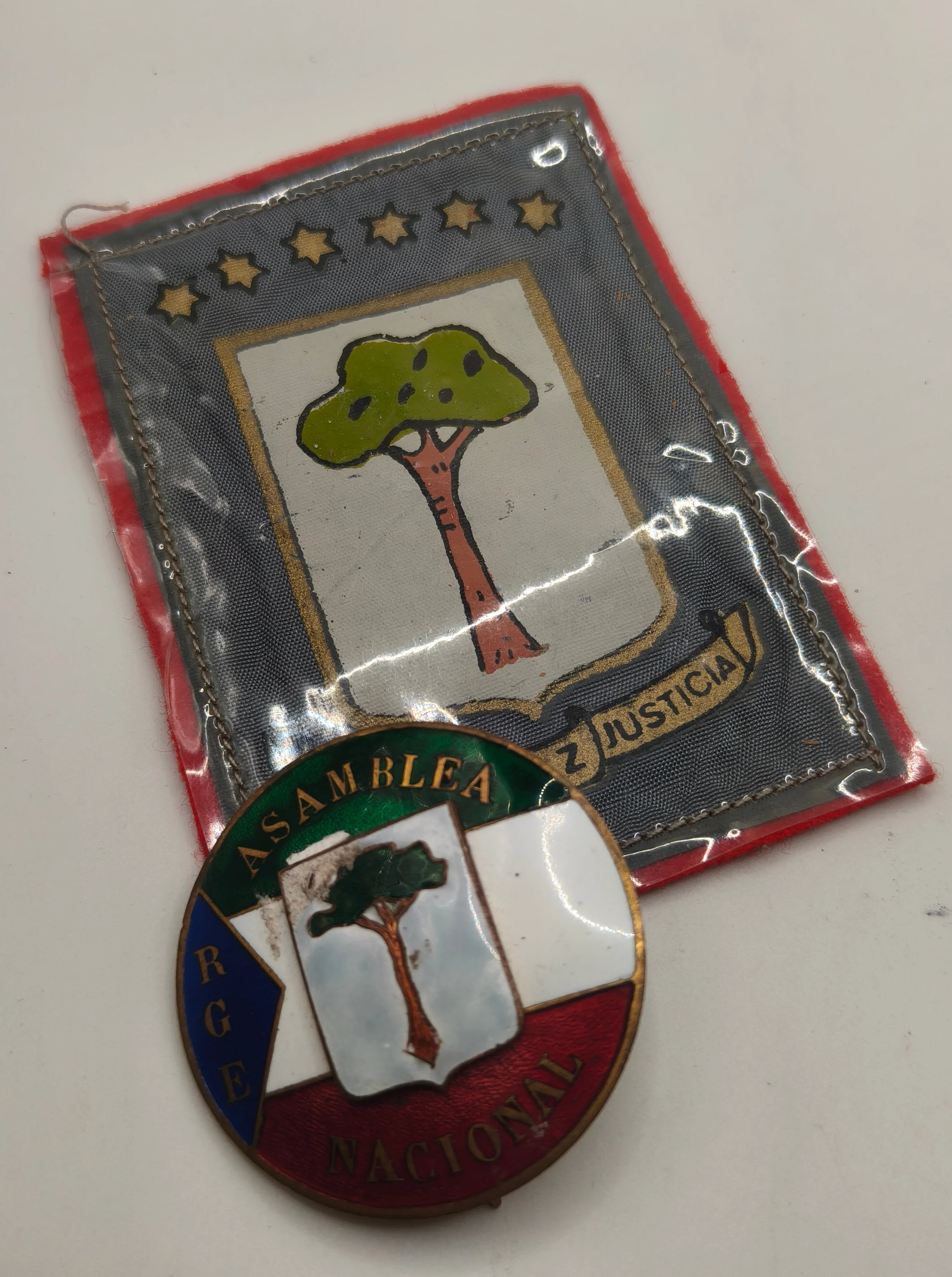 Equatorial Guinea Patch and Medal.