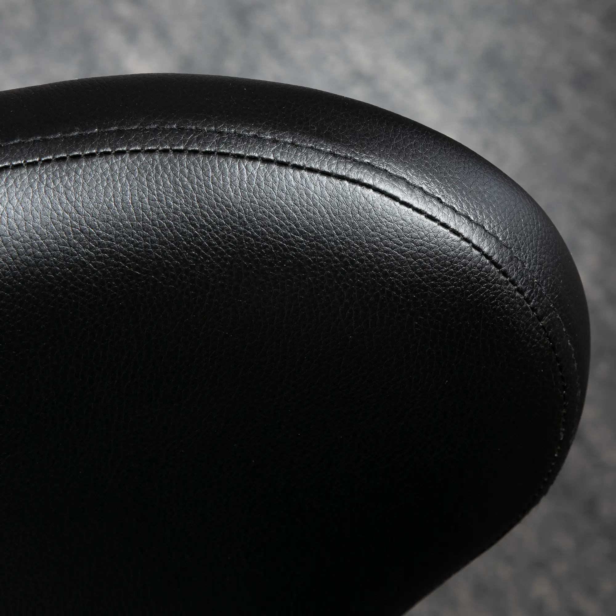HOMCOM Rollhocker Massagehocker - drehbarer Arbeitshocker 360° - höhenverstellbare Sitzfläche 49-64H cm, ergonomische Rückenlehne